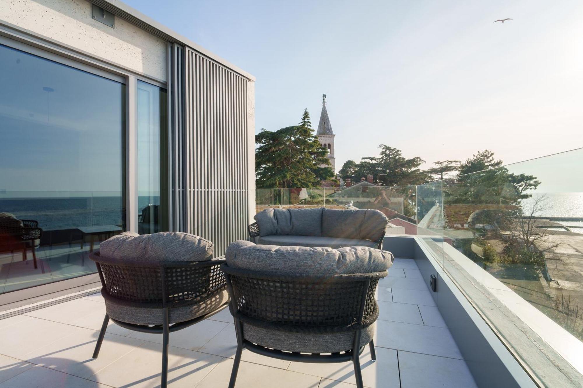 Blu Mare Hotel Novigrad Istria Exterior foto